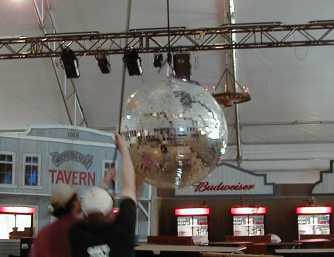 3' Mirrorball Setup
